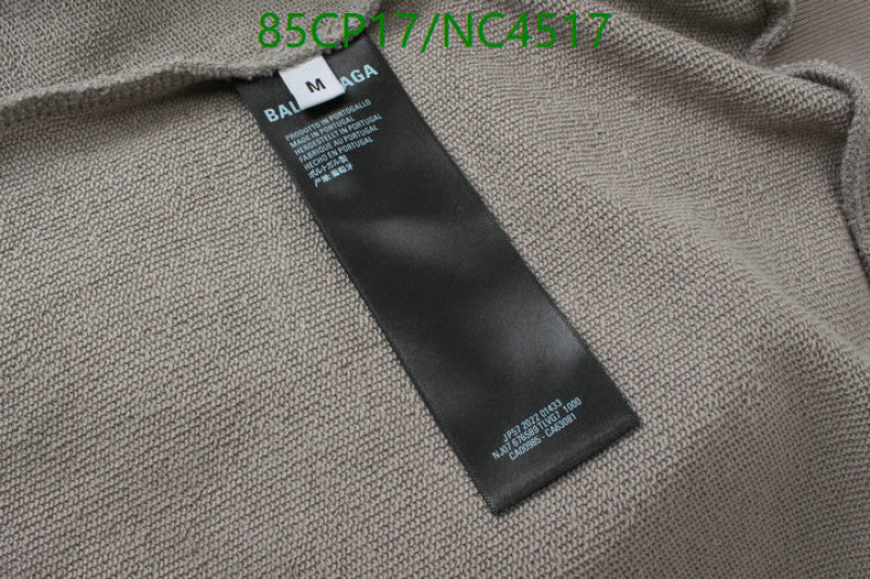 Balenciaga-Clothing Code: NC4517 $: 85USD