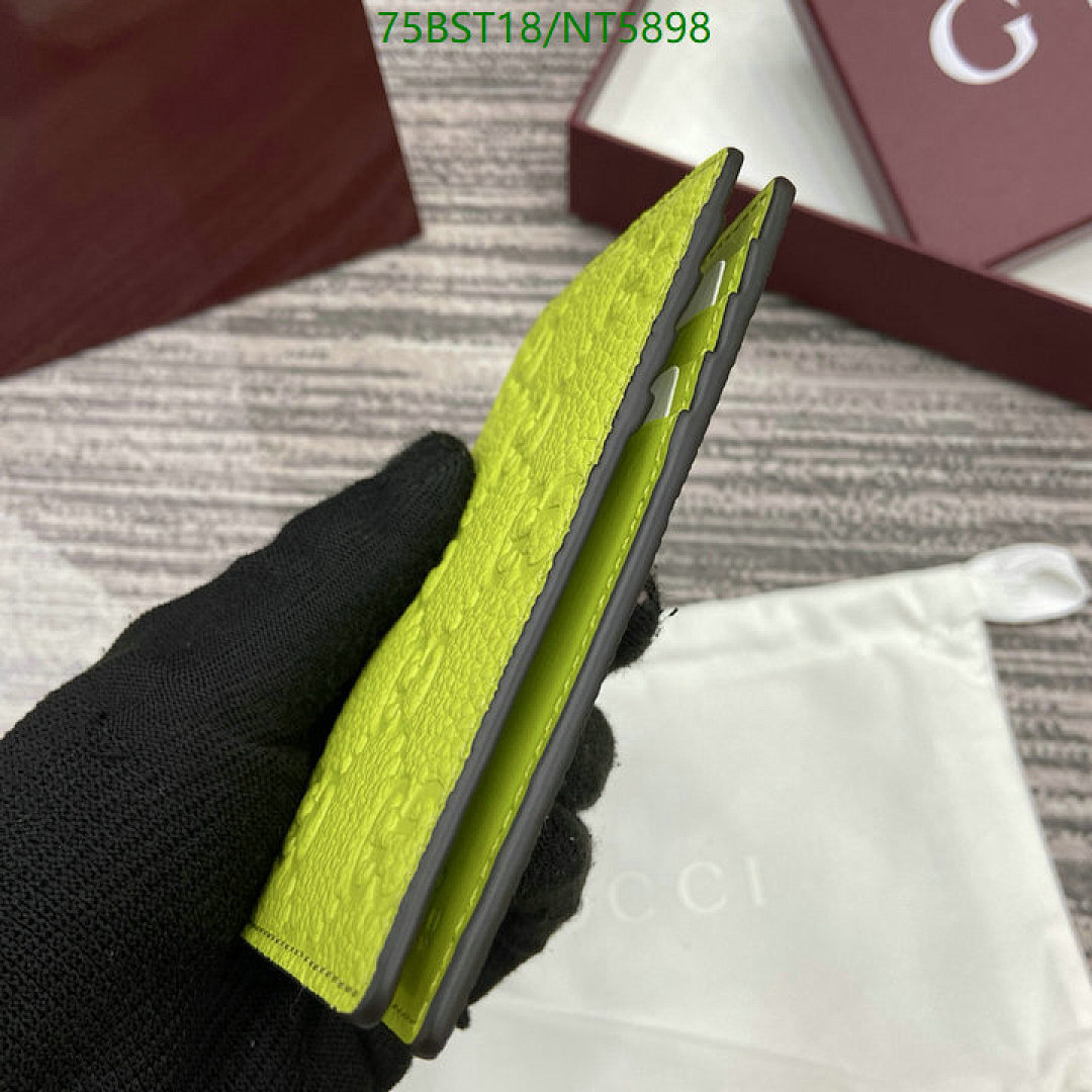 Gucci-Wallet Mirror Quality Code: NT5898 $: 75USD