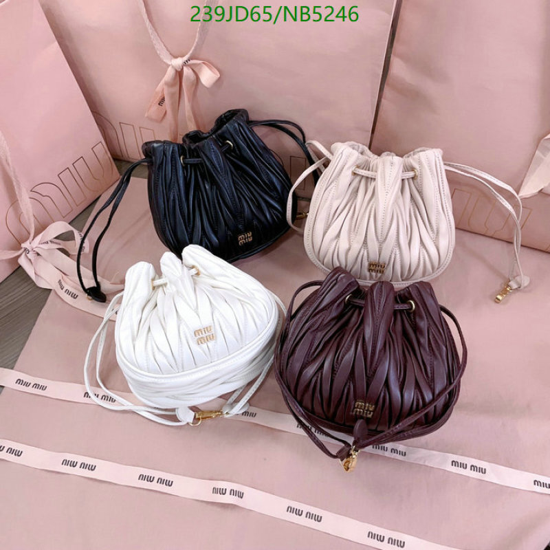 Miu Miu-Bag-Mirror Quality Code: NB5246 $: 239USD