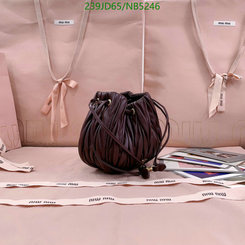 Miu Miu-Bag-Mirror Quality Code: NB5246 $: 239USD