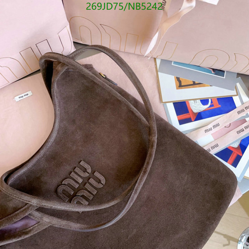 Miu Miu-Bag-Mirror Quality Code: NB5242 $: 269USD