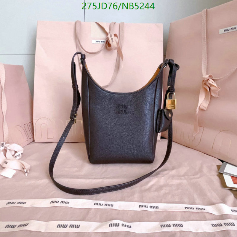 Miu Miu-Bag-Mirror Quality Code: NB5244 $: 275USD