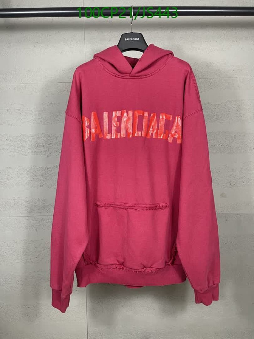 Balenciaga-Clothing Code: JS443 $: 100USD