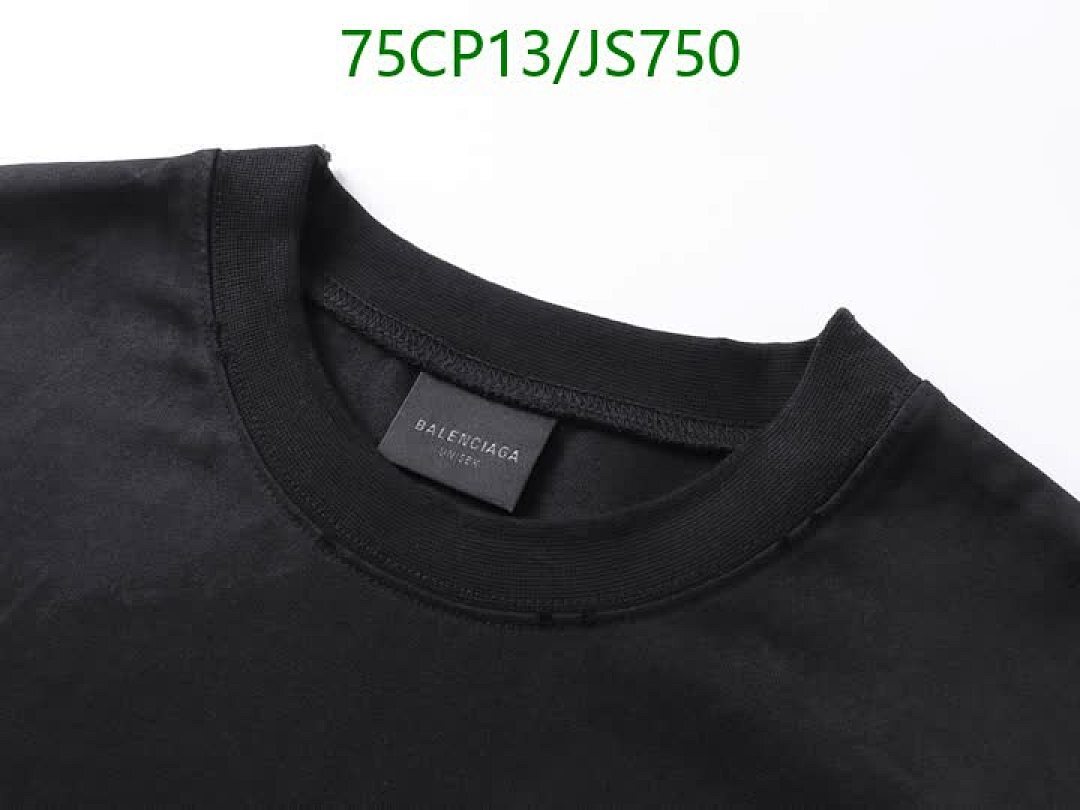 Balenciaga-Clothing Code: JS750 $: 75USD