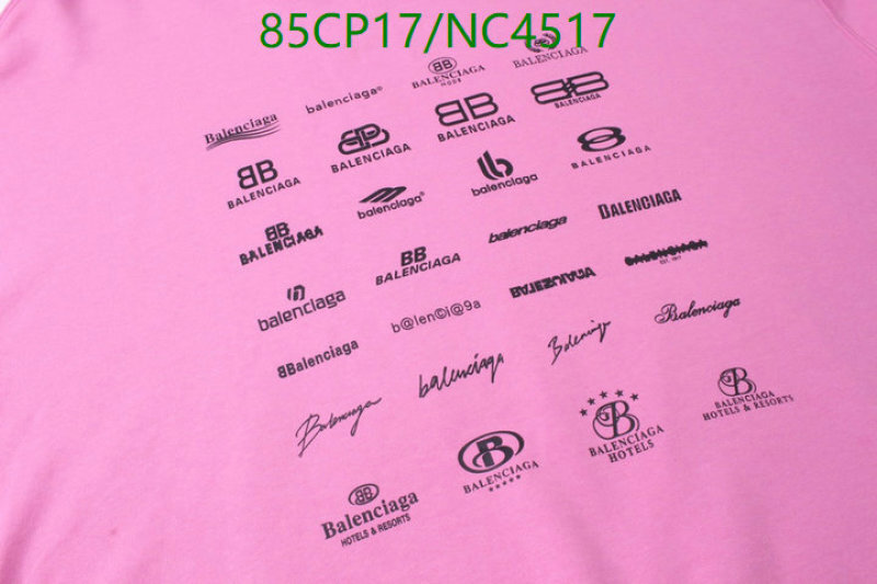Balenciaga-Clothing Code: NC4517 $: 85USD