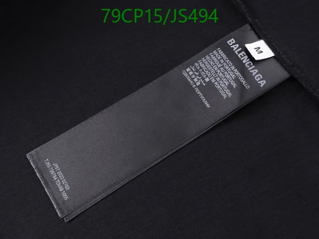 Balenciaga-Clothing Code: JS494 $: 79USD