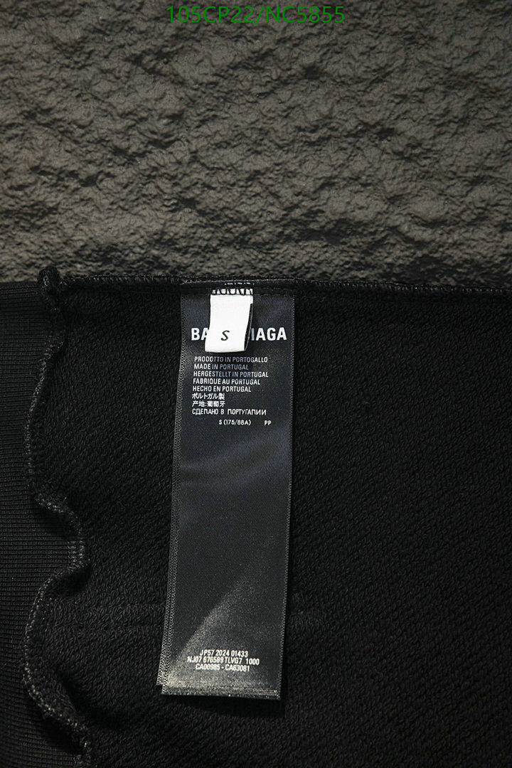 Balenciaga-Clothing Code: NC5855 $: 105USD