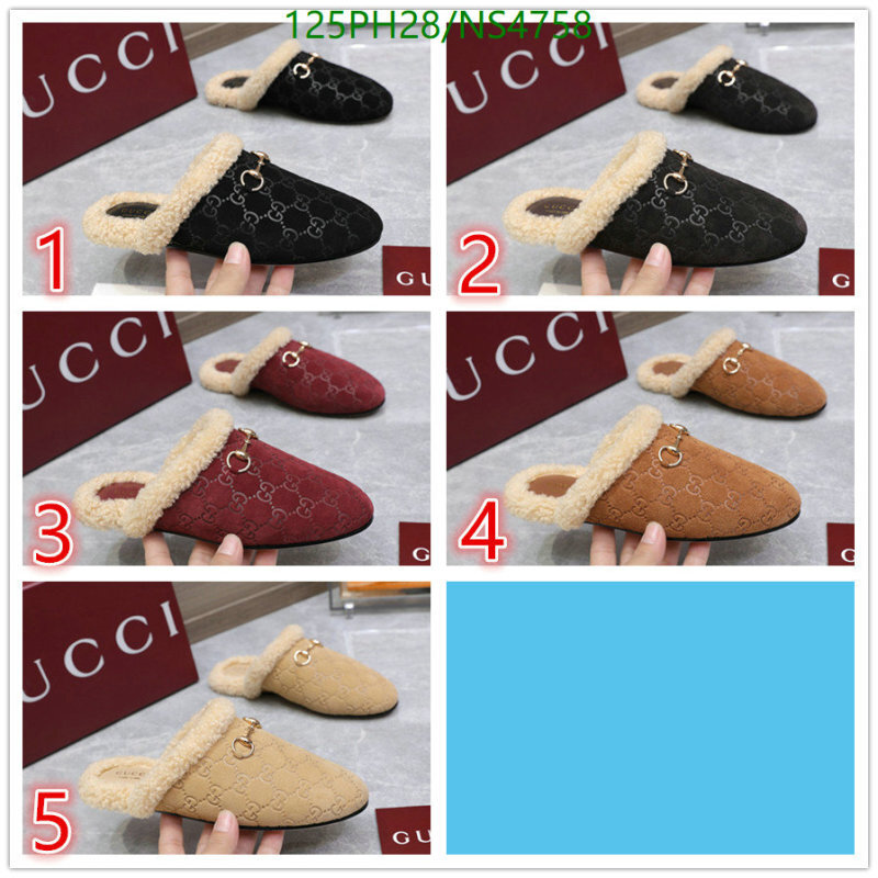 Gucci-Women Shoes Code: NS4758 $: 125USD