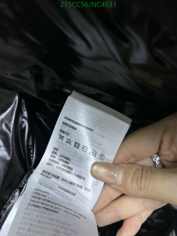 Moncler-Down jacket Women Code: NC4531 $: 215USD