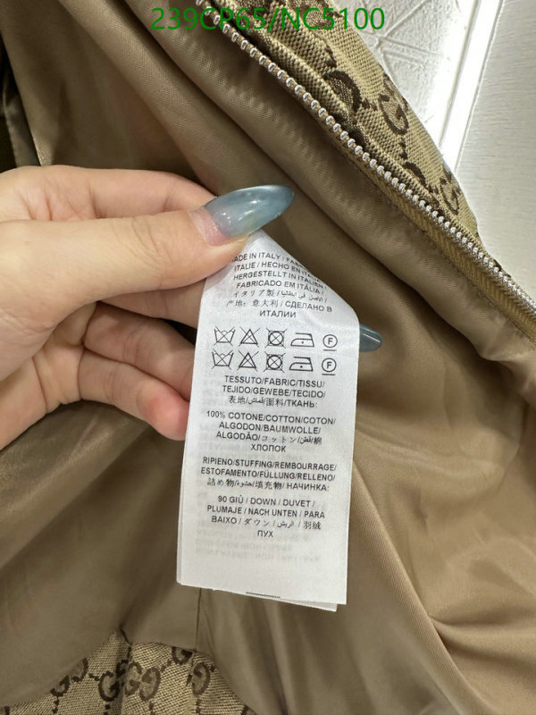 Gucci-Down jacket Women Code: NC5100 $: 239USD