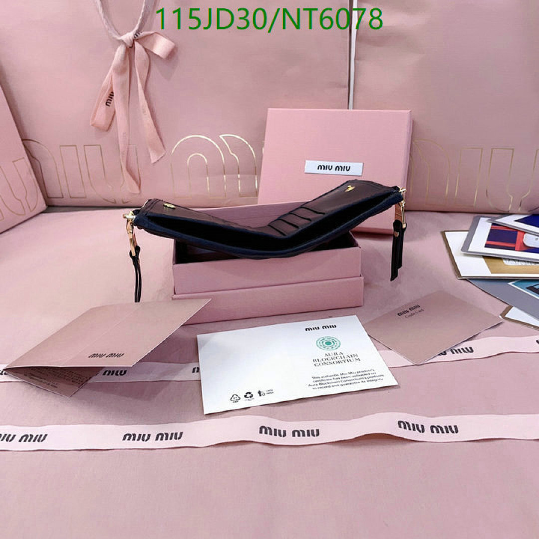 Miu Miu-Wallet Mirror Quality Code: NT6078 $: 115USD