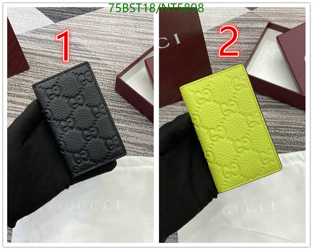 Gucci-Wallet Mirror Quality Code: NT5898 $: 75USD