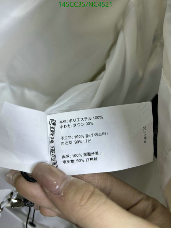 Chrome Hearts-Down jacket Women Code: NC4521 $: 145USD