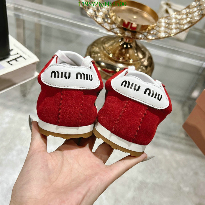 Miu Miu-Women Shoes Code: NS4500 $: 119USD
