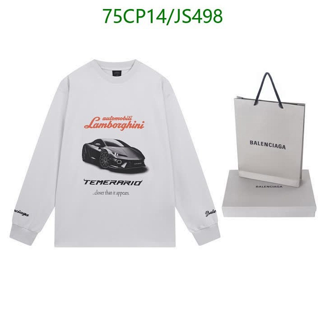 Balenciaga-Clothing Code: JS498 $: 75USD