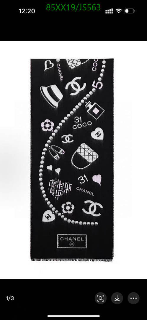 Chanel-Scarf Code: JS563 $: 85USD