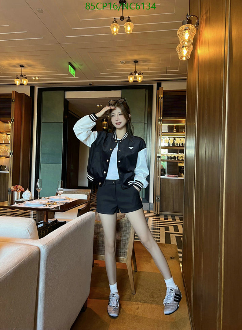 Prada-Clothing Code: NC6134 $: 85USD