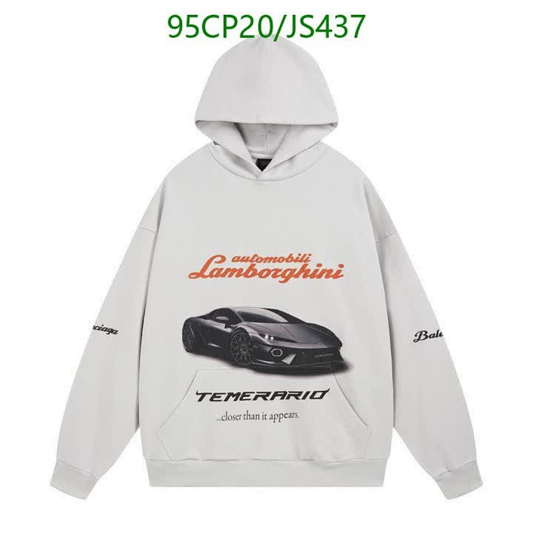 Balenciaga-Clothing Code: JS437 $: 95USD