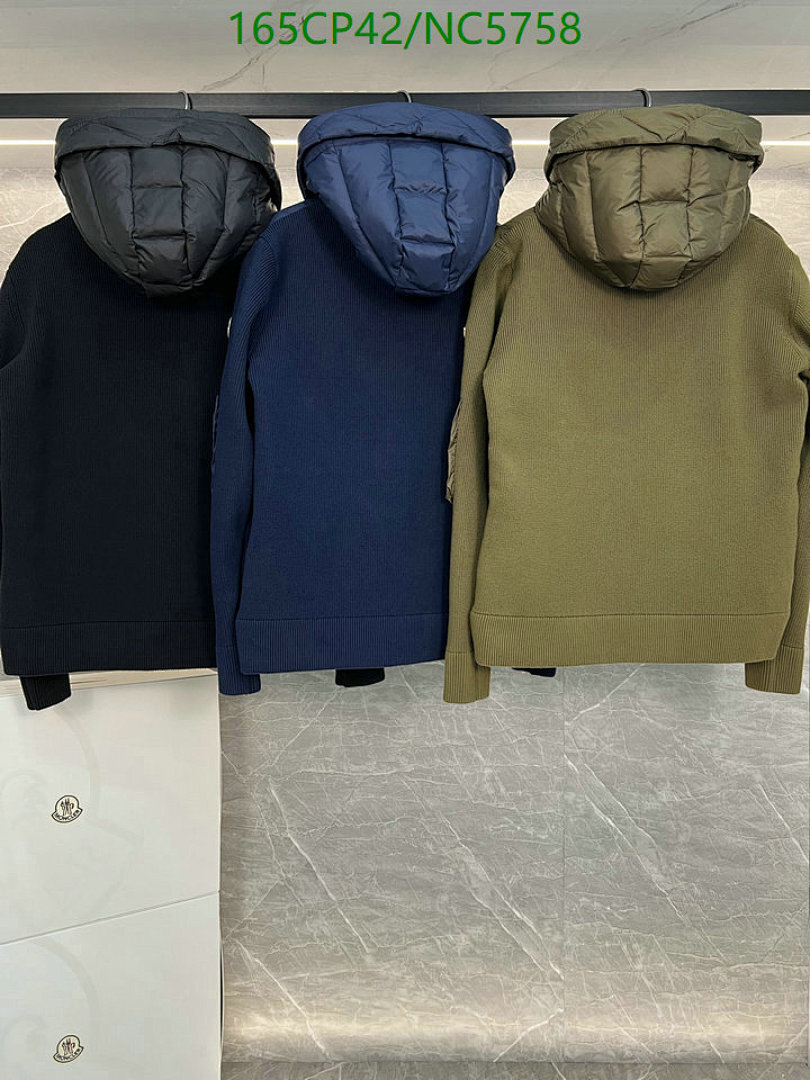 Moncler-Down jacket Men Code: NC5758 $: 165USD