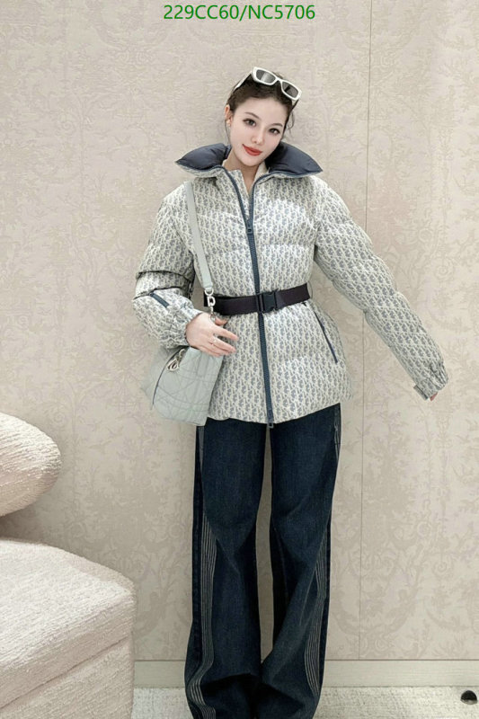 Dior-Down jacket Women Code: NC5706 $: 229USD