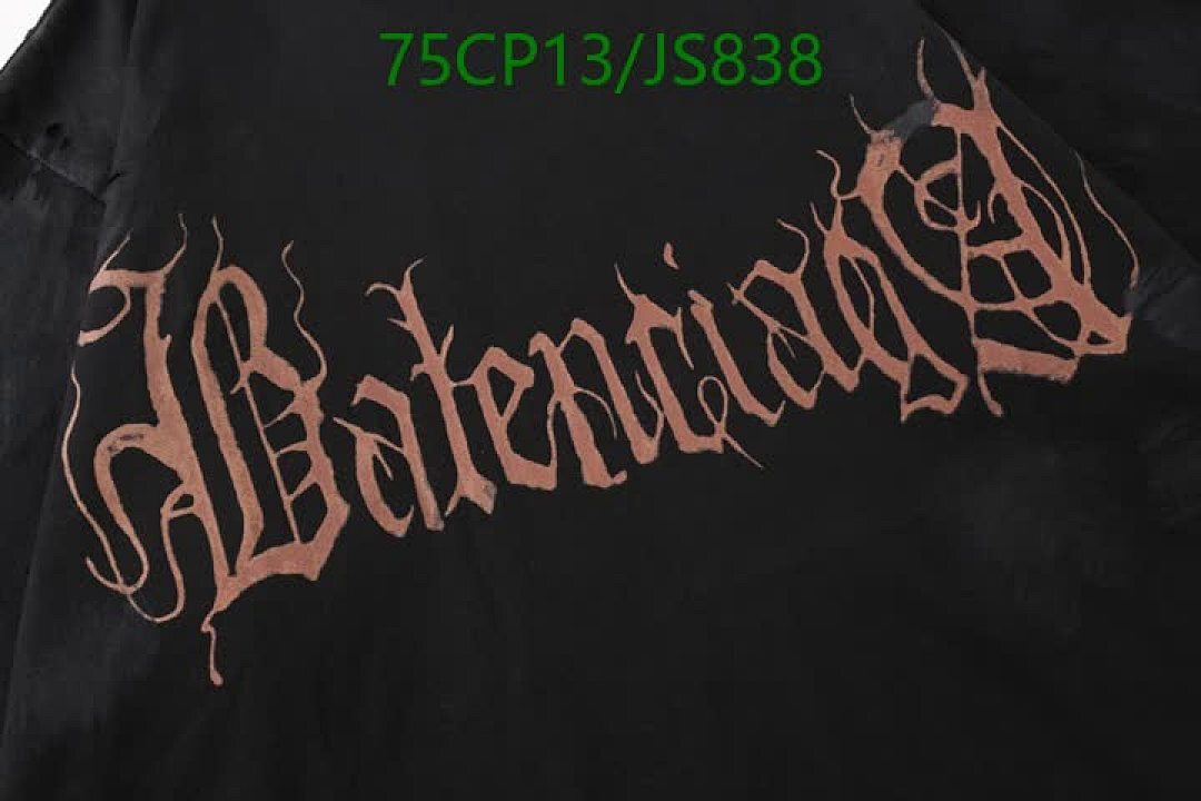 Balenciaga-Clothing Code: JS838 $: 75USD