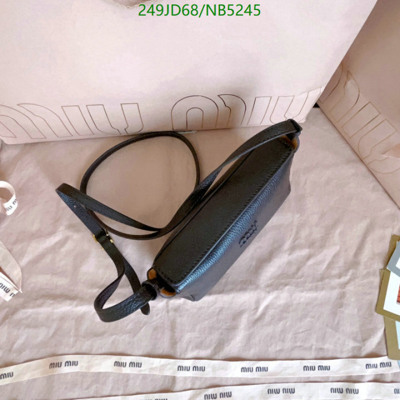 Miu Miu-Bag-Mirror Quality Code: NB5245 $: 249USD