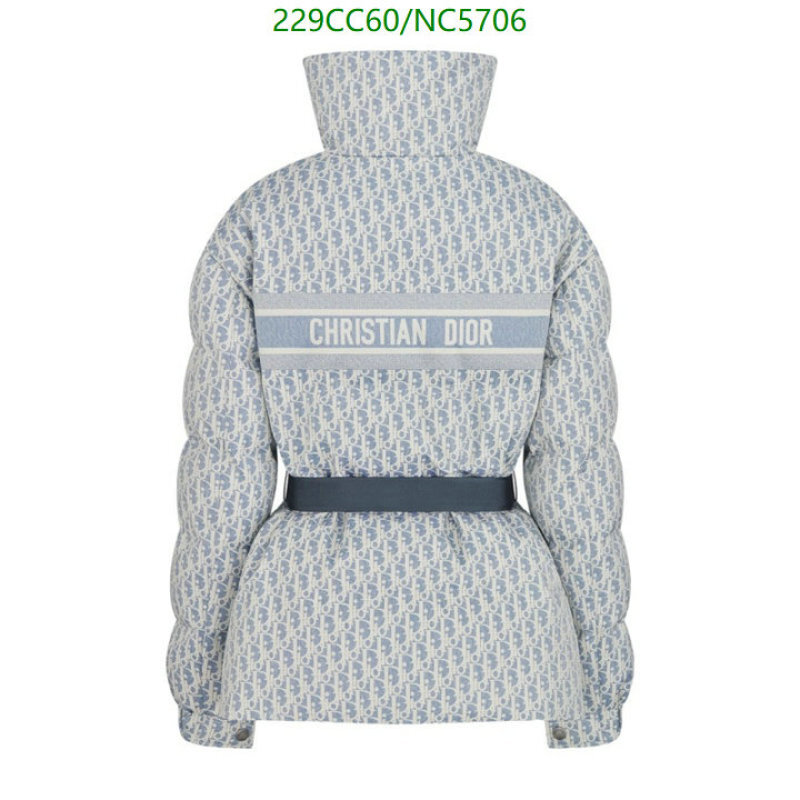 Dior-Down jacket Women Code: NC5706 $: 229USD