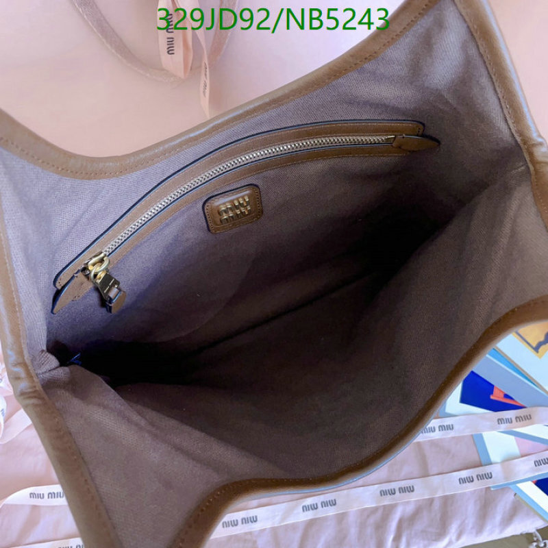 Miu Miu-Bag-Mirror Quality Code: NB5243 $: 329USD