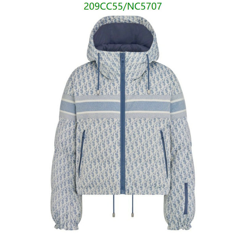 Dior-Down jacket Women Code: NC5707 $: 209USD