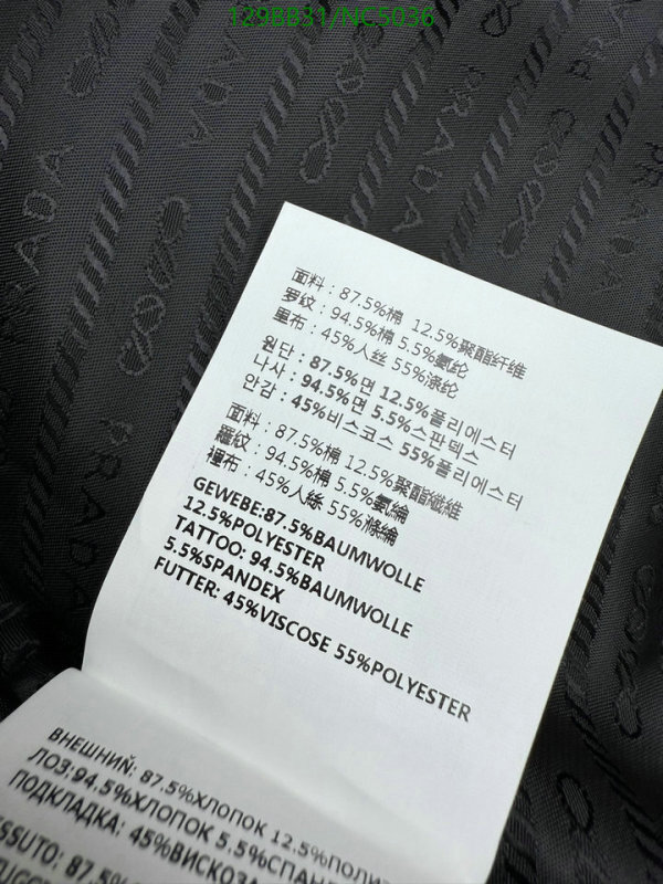 Prada-Clothing Code: NC5036 $: 129USD