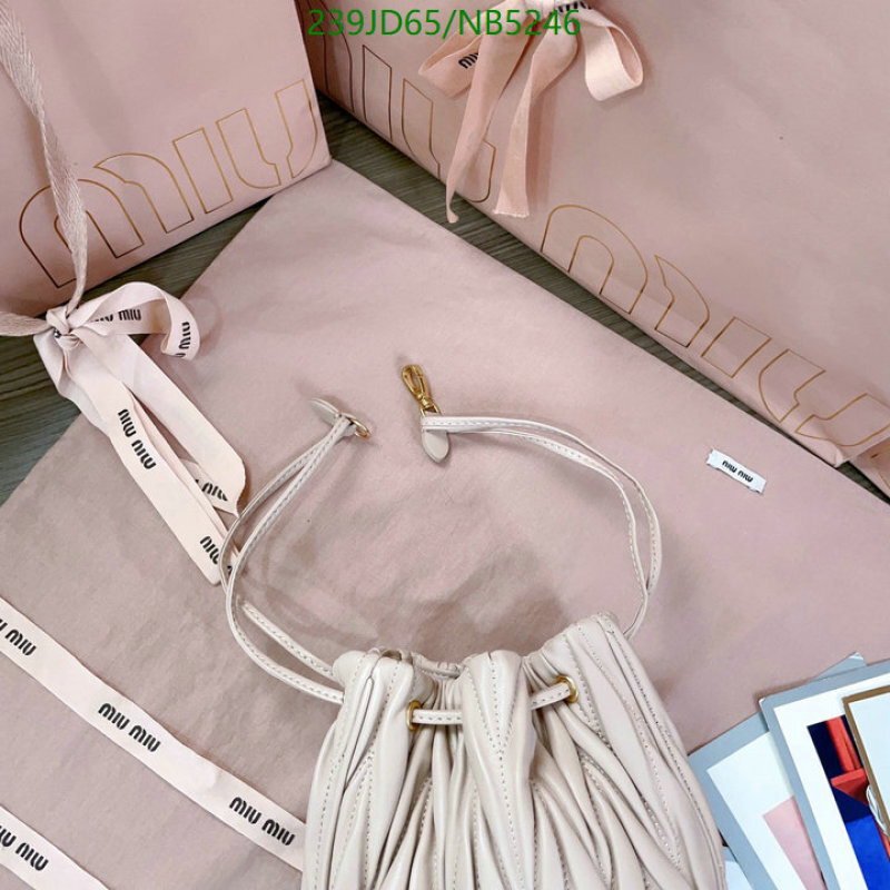 Miu Miu-Bag-Mirror Quality Code: NB5246 $: 239USD