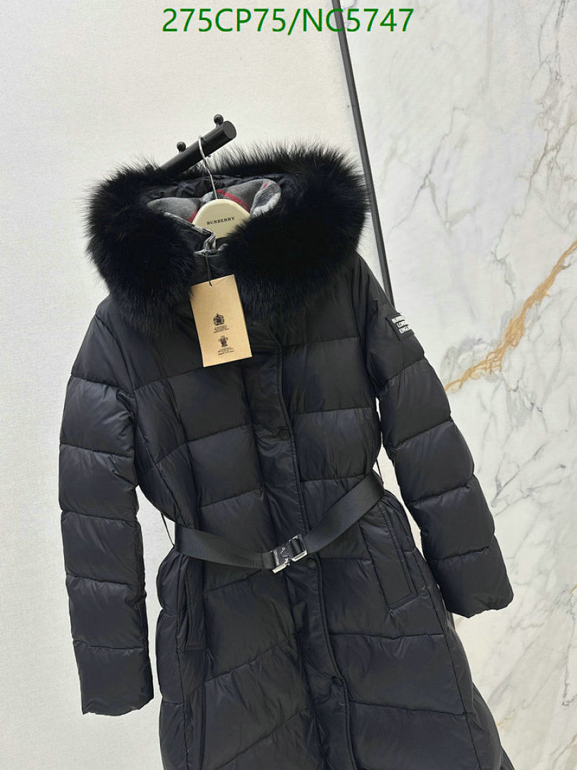 Burberry-Down jacket Women Code: NC5747 $: 275USD