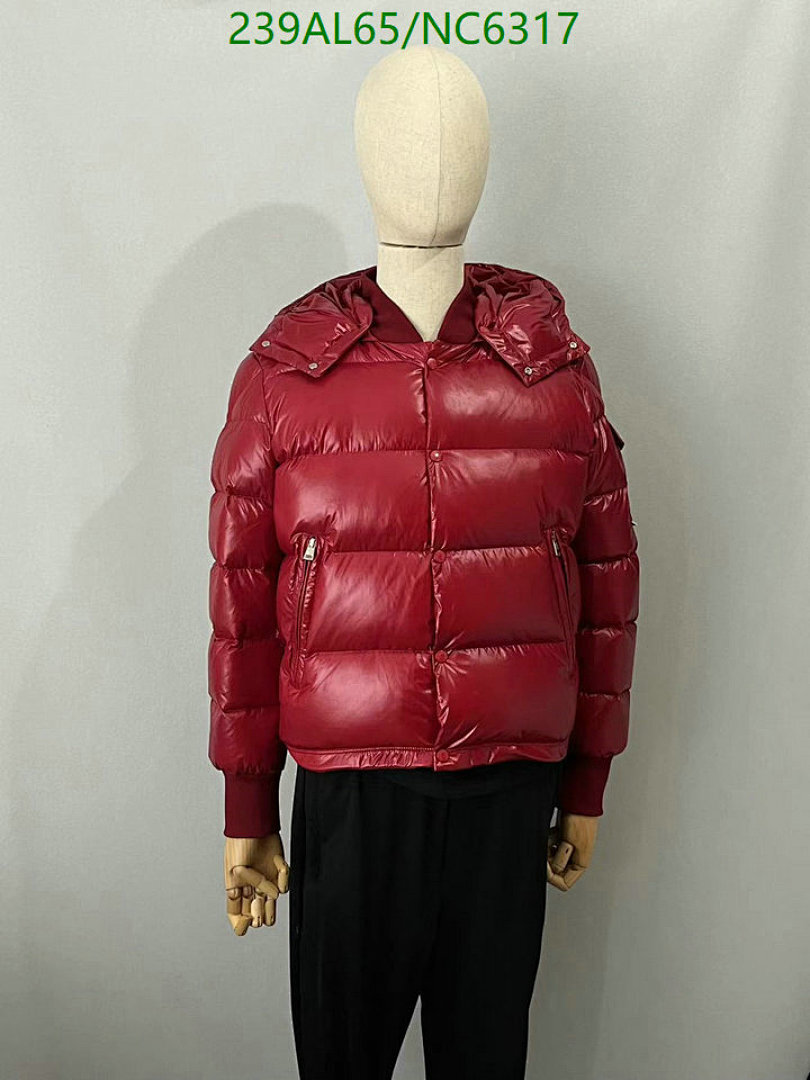 Moncler-Down jacket Men Code: NC6317 $: 239USD