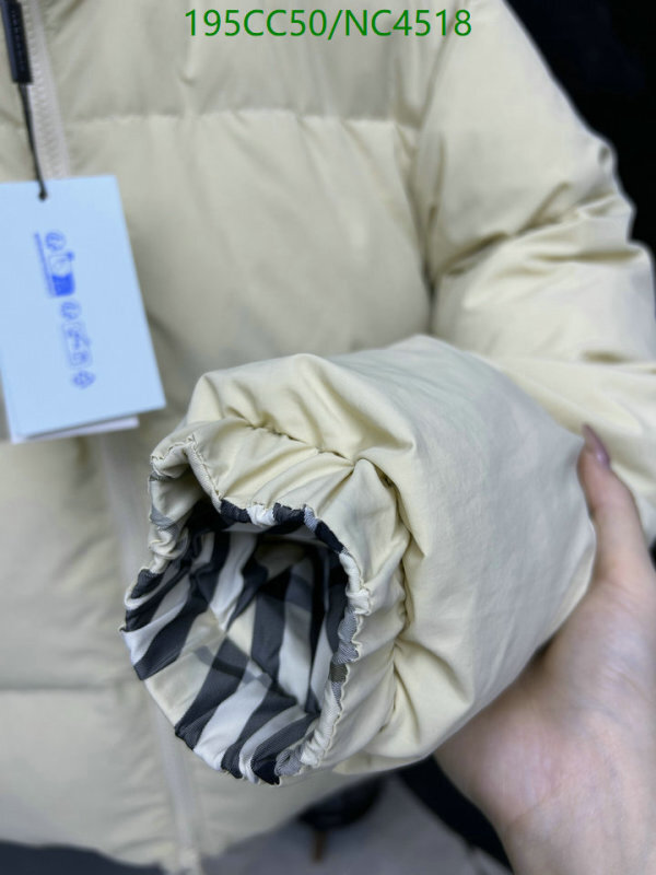 Burberry-Down jacket Women Code: NC4518 $: 195USD