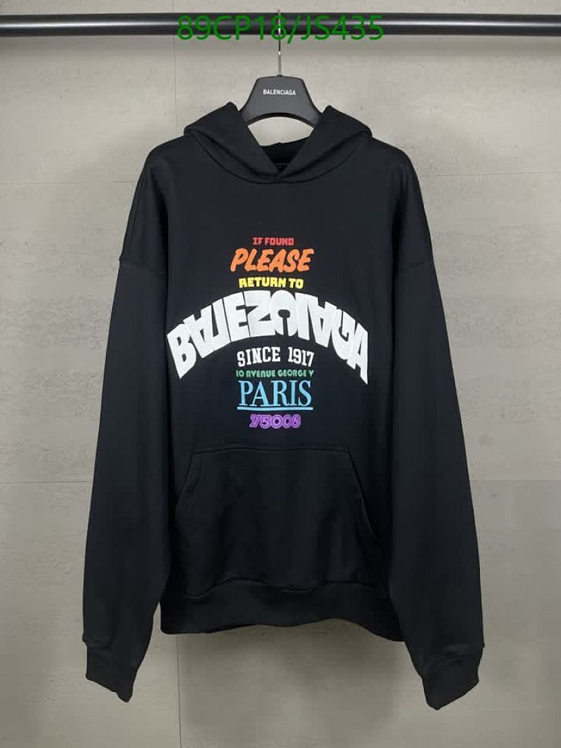 Balenciaga-Clothing Code: JS435 $: 89USD