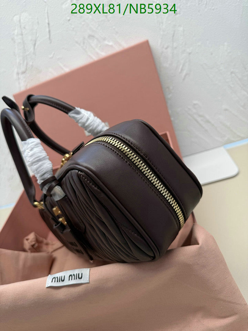Miu Miu-Bag-Mirror Quality Code: NB5934 $: 289USD