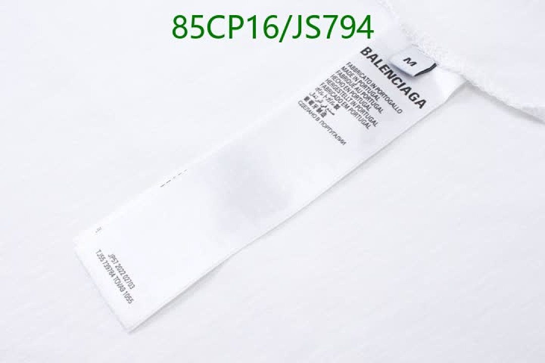 Balenciaga-Clothing Code: JS794 $: 85USD