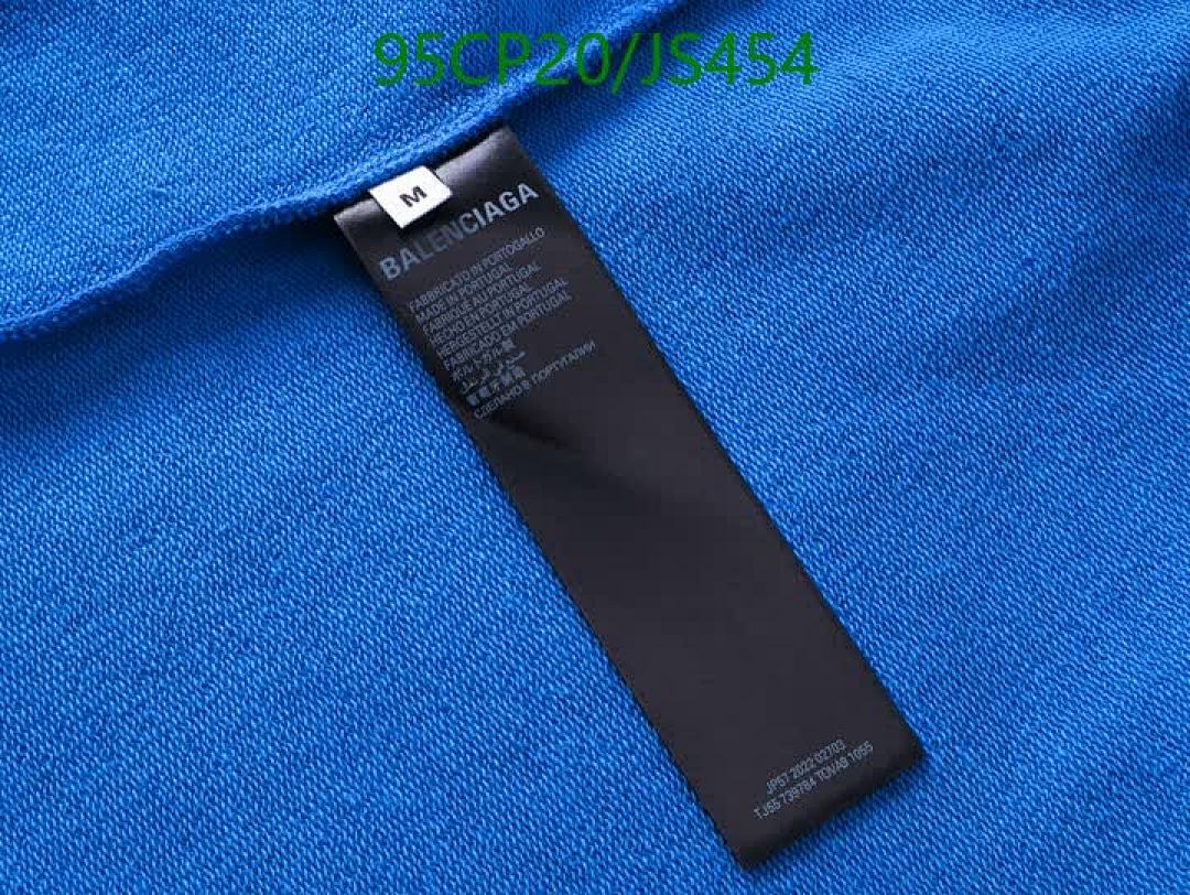 Balenciaga-Clothing Code: JS454 $: 95USD