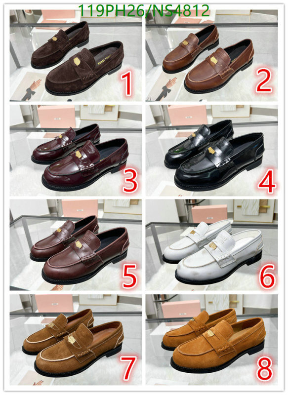 Miu Miu-Women Shoes Code: NS4812 $: 119USD