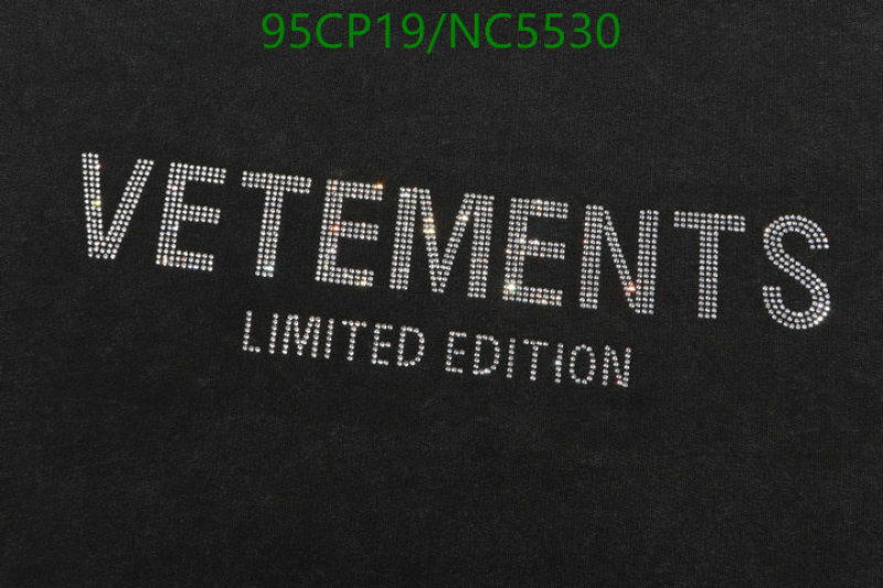 VETEMENTS-Clothing Code: NC5530 $: 95USD