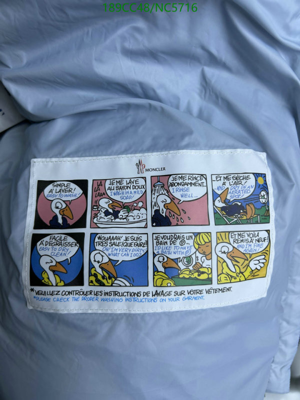 Moncler-Down jacket Women Code: NC5716 $: 189USD