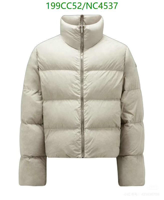 Moncler-Down jacket Men Code: NC4537 $: 199USD