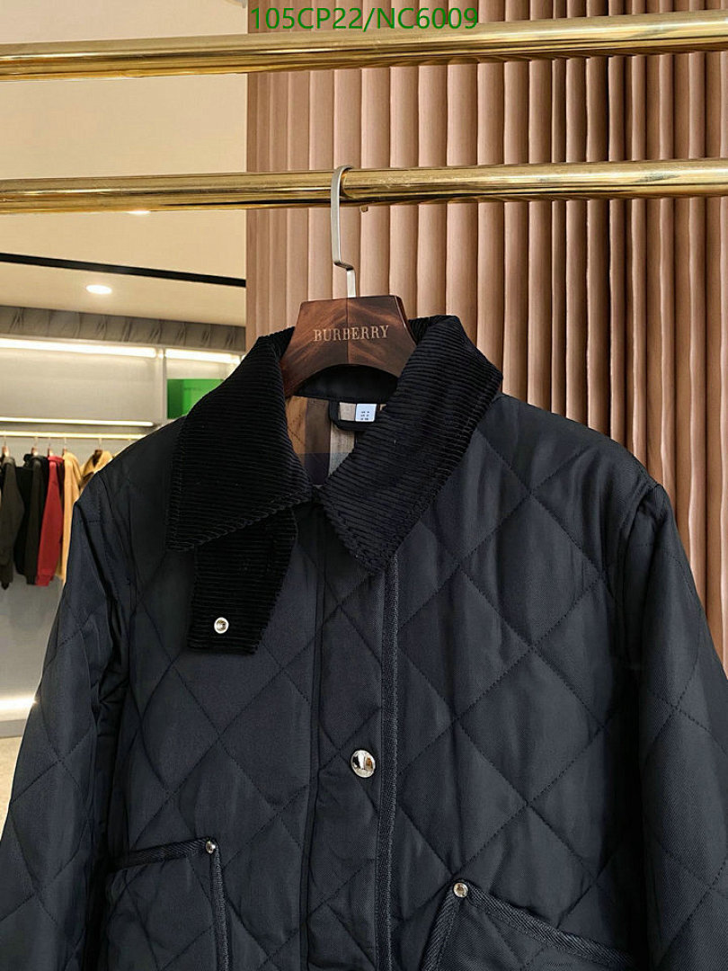 Burberry-Down jacket Women Code: NC6009 $: 105USD