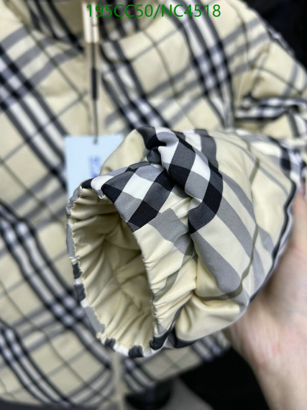 Burberry-Down jacket Women Code: NC4518 $: 195USD