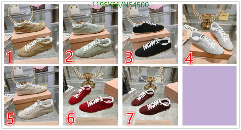 Miu Miu-Women Shoes Code: NS4500 $: 119USD