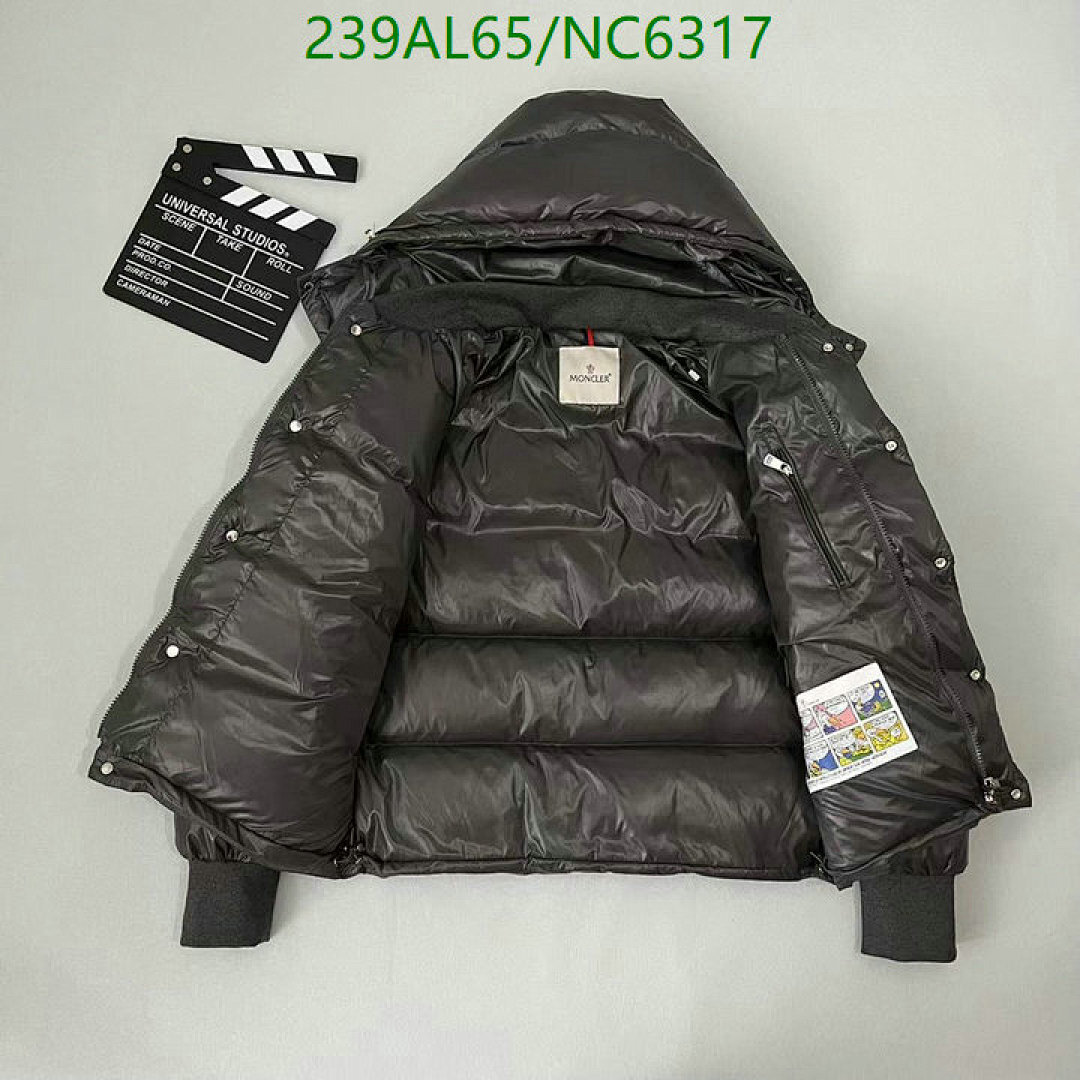 Moncler-Down jacket Men Code: NC6317 $: 239USD