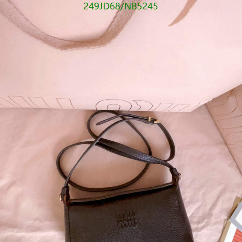 Miu Miu-Bag-Mirror Quality Code: NB5245 $: 249USD