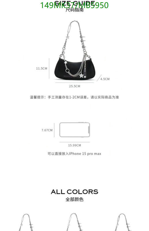 Marc Jacobs-Bag-Mirror Quality Code: MB5950 $: 149USD