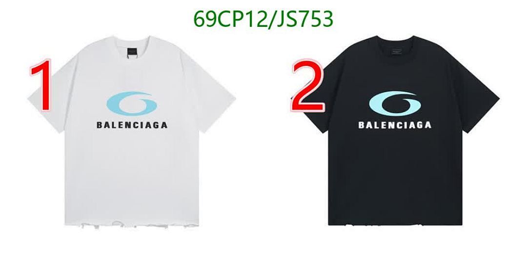 Balenciaga-Clothing Code: JS753 $: 69USD