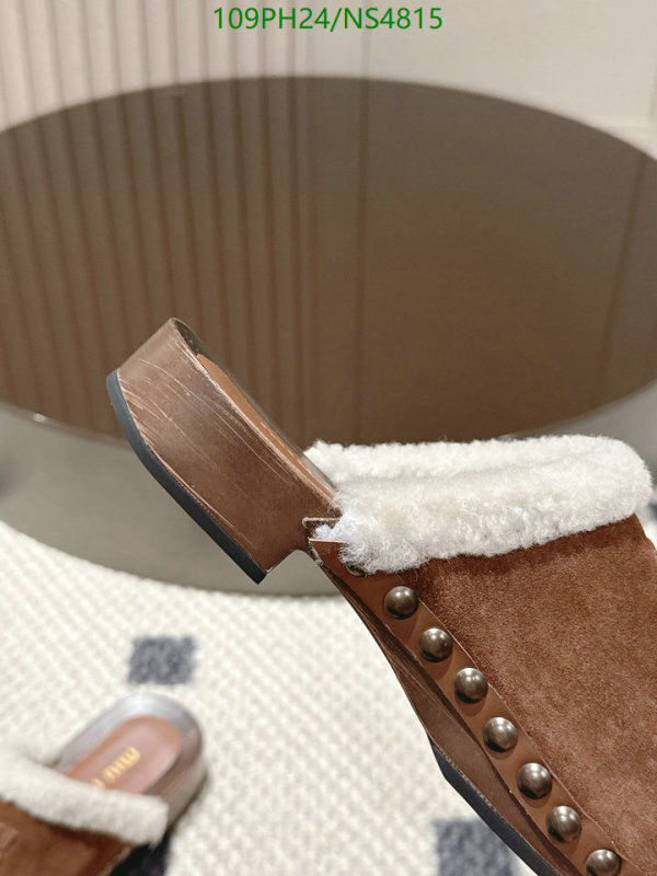 Miu Miu-Women Shoes Code: NS4815 $: 109USD